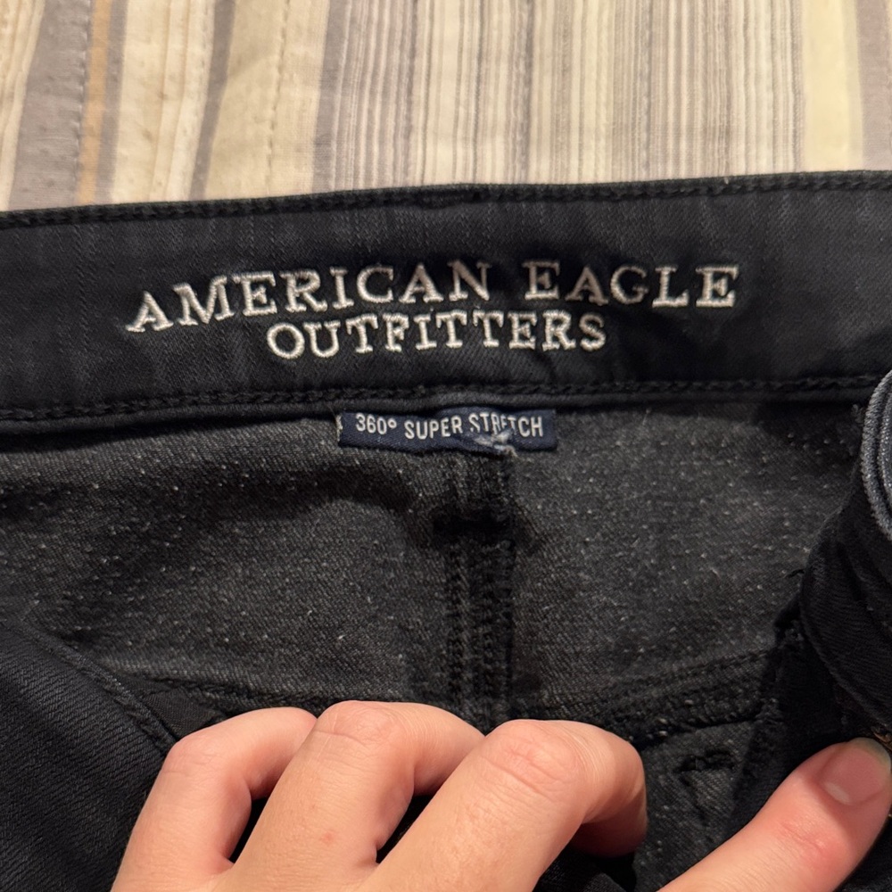 American Eagle Outfitters Black Skinny Jeans - Picture 3 of 4